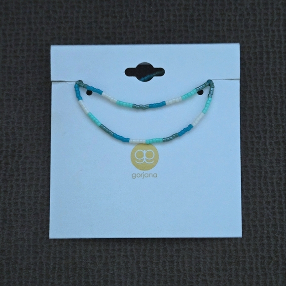 Gorjana "Gigi Stripe" Glass🪟 Bead Necklace - NWT - Picture 3 of 16